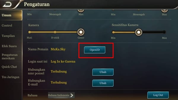 Petunjuk Arena of Valor